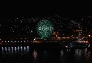 Stone levou ativação em roda gigante ao Web Summit Rio
