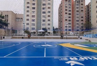 adidas reforma quadra poliesportiva em Heliópolis