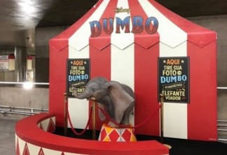 Mídia OOH leva "Dumbo" a metrô de São Paulo