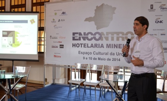 O consultor Alexandre Zubaran foi um dos palestrantes do 9º Encontro da Hotelaria Mineira.