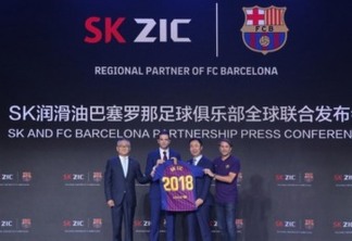 FC Barcelona fecha parceria com a SK Lubricants