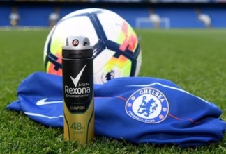 Rexona anuncia parceria global com o Chelsea