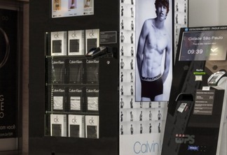 Underwear Machine da Calvin Klein é novidade no Shopping Cidade São Paulo
