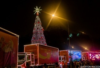 Coca-Cola realiza caravanas e acende árvore no Ibirapuera