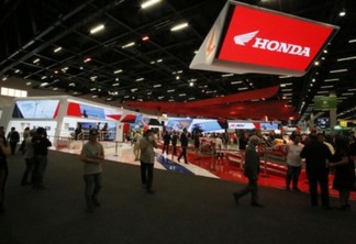 Honda tem o estande mais impressionante do Salão Duas Rodas