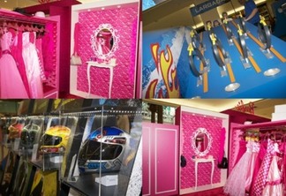 Hot Wheels e Barbie são atração no Shopping Recife