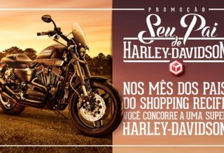 Ação promo do Shopping Recife sorteia Harley-Davidson