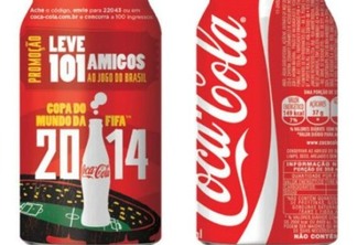 Coca-Cola inicia sua maior ação promo para a Copa de 14