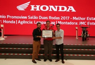 Honda realiza a melhor ativação do Salão Duas Rodas