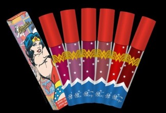 T.Blogs fecha parceria com Warner Bros para coleção de batons "Mullher-Maravilha"
