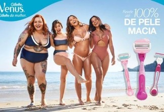 Gillette Venus aposta na diversidade em novo comercial
