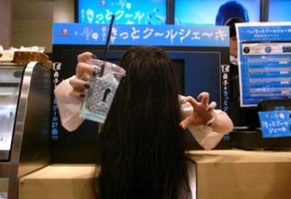 Ação promove "O Chamado" em rede de fast food no Japão