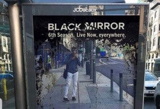 Netflix ''revela'' Black Mirror da vida real com espelho na rua