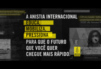 Quintal produz ação para Anistia Internacional Brasil