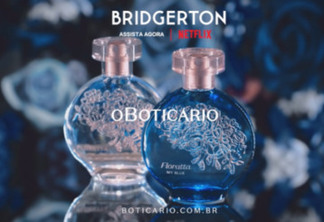 O Boticário faz collab com Bridgerton, Netflix e Shondaland em Floratta My Blue