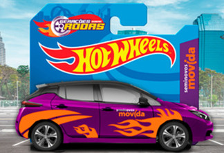Seminovos Movida dá carrinhos Hot Wheels para clientes que fizerem test drive