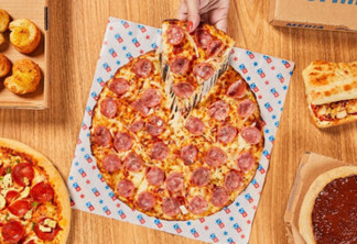 Domino’s Pizza tem 1 semana de delivery grátis