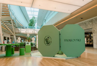 Swarovski apresenta reposicionamento global com pop up no Rio