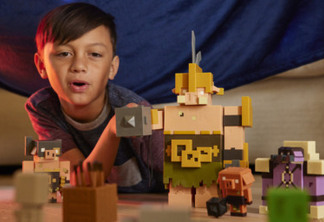 Minecraft traz figuras colecionáveis em lançamento da Mattel