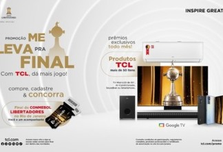TCL lança promoção 'Me Leva Pra Final'