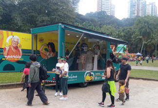 Truck Amo Avocado ofereceu degustação gratuita de receitas com a fruta em SP