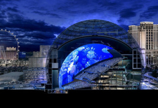The Sphere é nova arena de shows e esportes de Las Vegas
