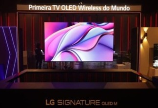 LG apresenta a OLED M, primeira TV sem fio do mundo