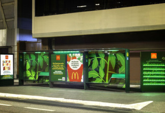 McDonald’s instala horta vertical na Avenida Paulista