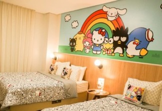 Primeiros quartos temáticos de Hello Kitty & Amigos chegam ao Brasil