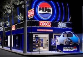 Imagem 3D da nova loja OXXO