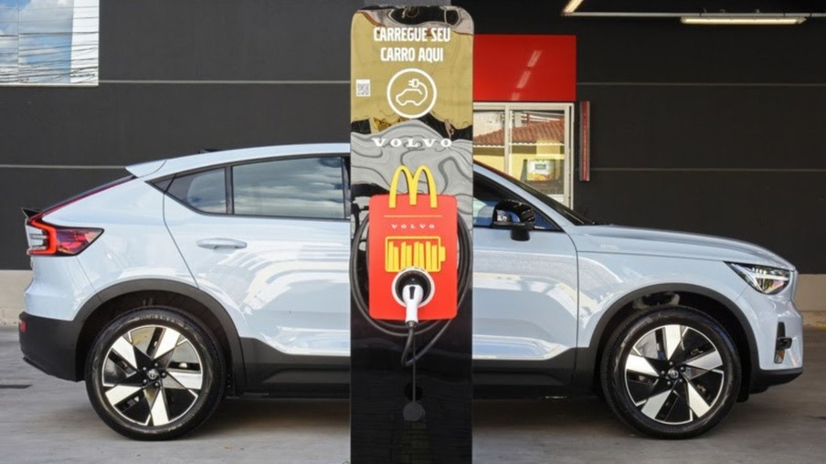Volvo e McDonald’s têm carregamento para veículos elétricos