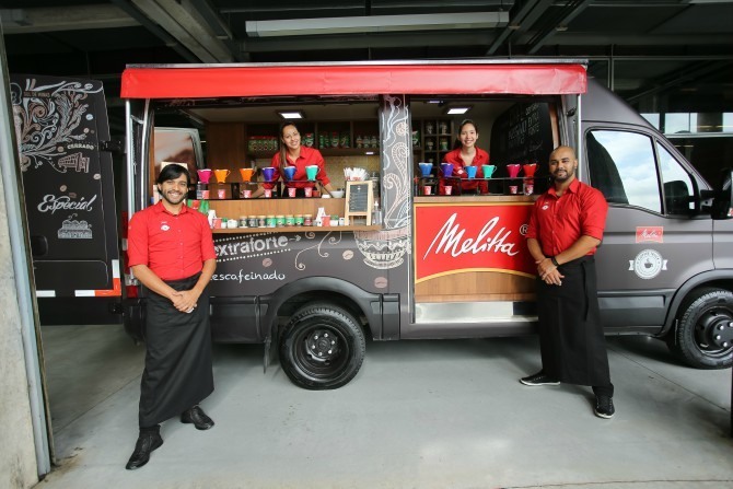 melitta coffe truck