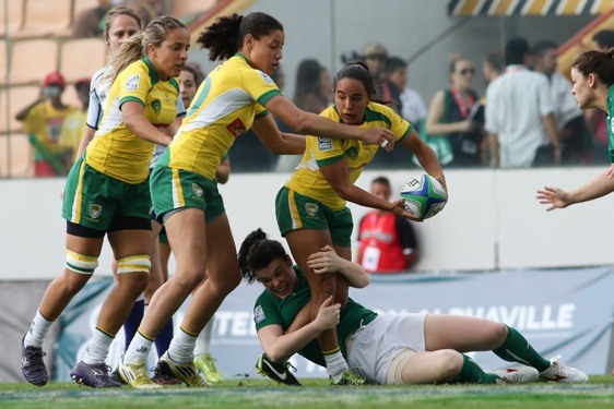 A Seleção Brasileira de Rugby Feminina está na Holanda disputando o Circuito Mundial de Rugby.