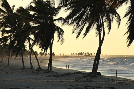 Praia de Cumbuco foi o cenário escolhido para a ação de marketing de incentivo.