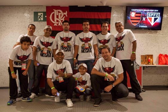 Torcedores do Flamengo tiveram a oportunidade de conhecer os bastidores do Flamengo.