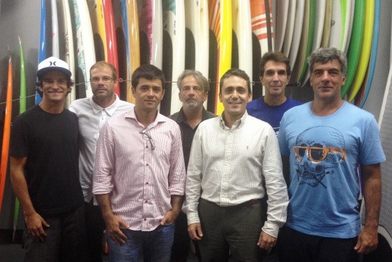 Nova diretoria da Associação Santos de Surf quer incrementar os eventos na cidade.