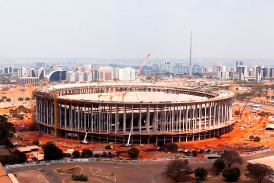 Estádio Mané Garrincha.