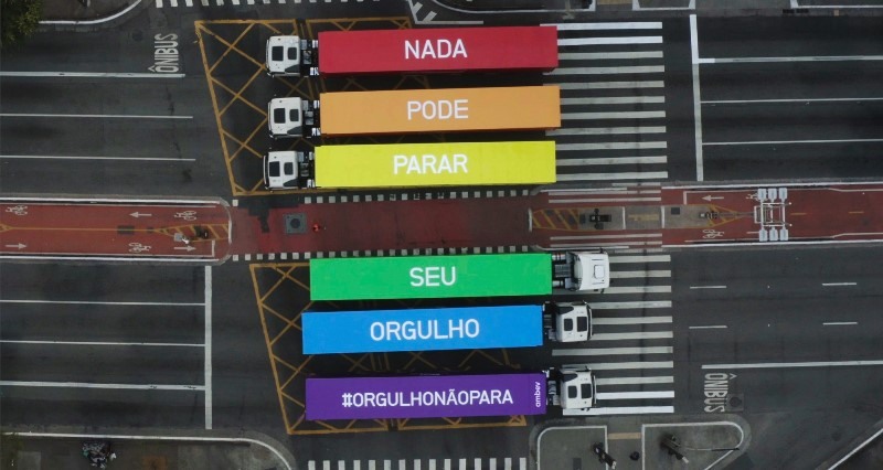 Equipe de pilotos da Petrópolis.