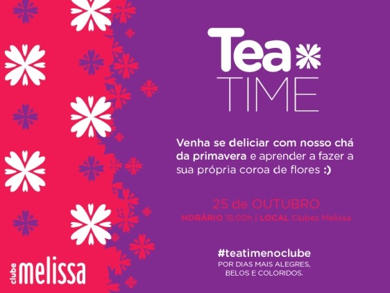 clube melissa_teatime_convite