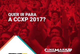 Cinemark dá ingressos para a CCXP 2017