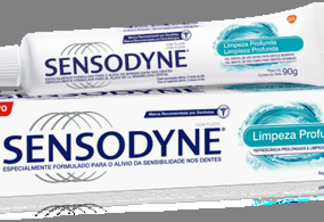 Sensodyne lança creme dental com tecnologia de maior espumação