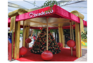 Bradesco inaugura espaços instagramáveis no Natal Luz de Gramado  