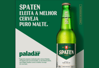 Spaten é eleita a melhor cerveja puro malte pelo Paladar Estadão