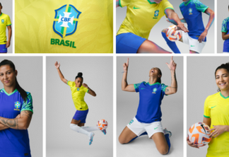 Nike e CBF lançam novas camisas para Seleção Brasileira feminina