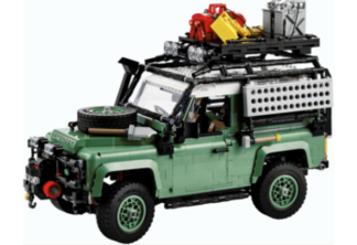 LEGO apresenta réplica da Land Rover Defender para o 75º aniversário do veículo