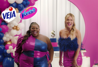 Giovanna Ewbank e Jojo Todynho fazem campanha da Veja com a Vanish
