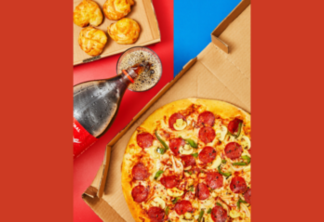 Coca-Cola e Domino’s apostam na combinação de refrigerante com pizza