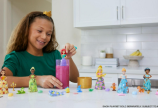 Mattel apresenta linha Color Reveal inspirada em Anna e Elsa de Frozen e Princesas Disney