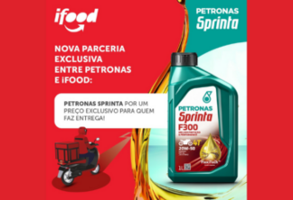 Petronas e iFood oferecem lubrificantes com preço exclusivo a entregadores do app
