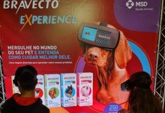 Bravecto oferece experiência em realidade virtual e aumentada para tutores e veterinários